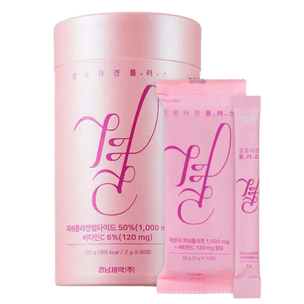 Низкомолекулярный питьевой коллаген с витамином C Lemona GYEOL Collagen Plus 1000мг