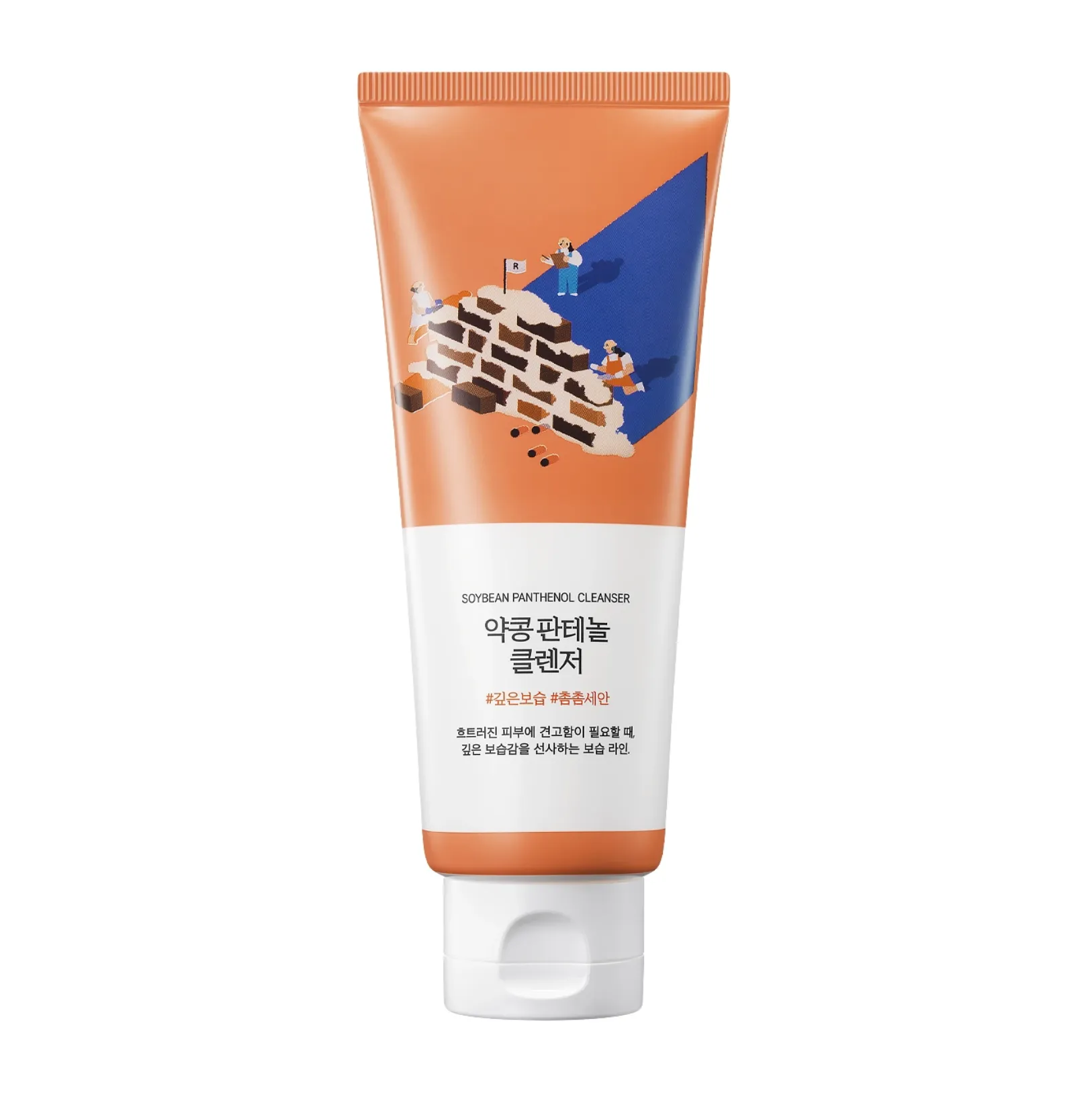 Пенка для умывания с чёрной соей и пантенолом Round Lab Soybean Panthenol Cleanser Пенка для умывания с чёрной соей и пантенолом Round Lab Soybean Panthenol Cleanser