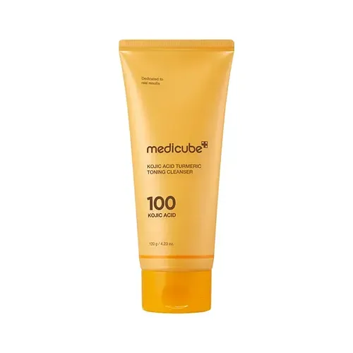 Пенка для умывания с кислотами для сияния кожи medicube Kojic Acid Turmeric Toning Cleanser