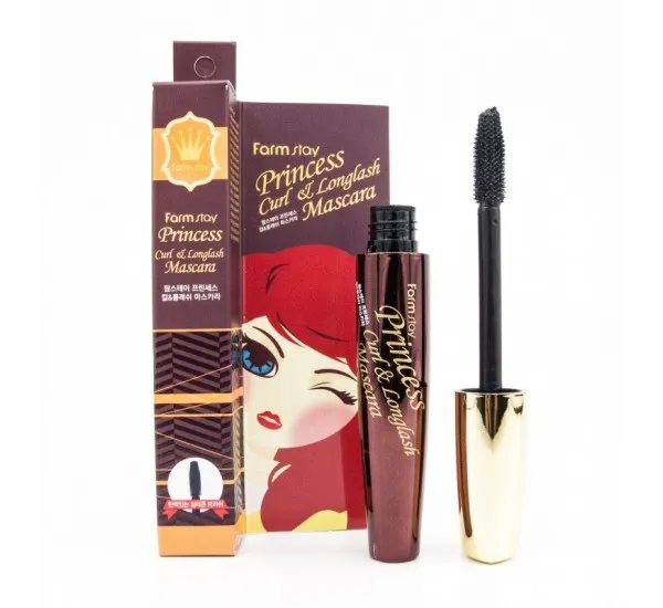 Тушь для ресниц подкручивание и удлинение FarmStay Princess Curl&Longlash Mascara