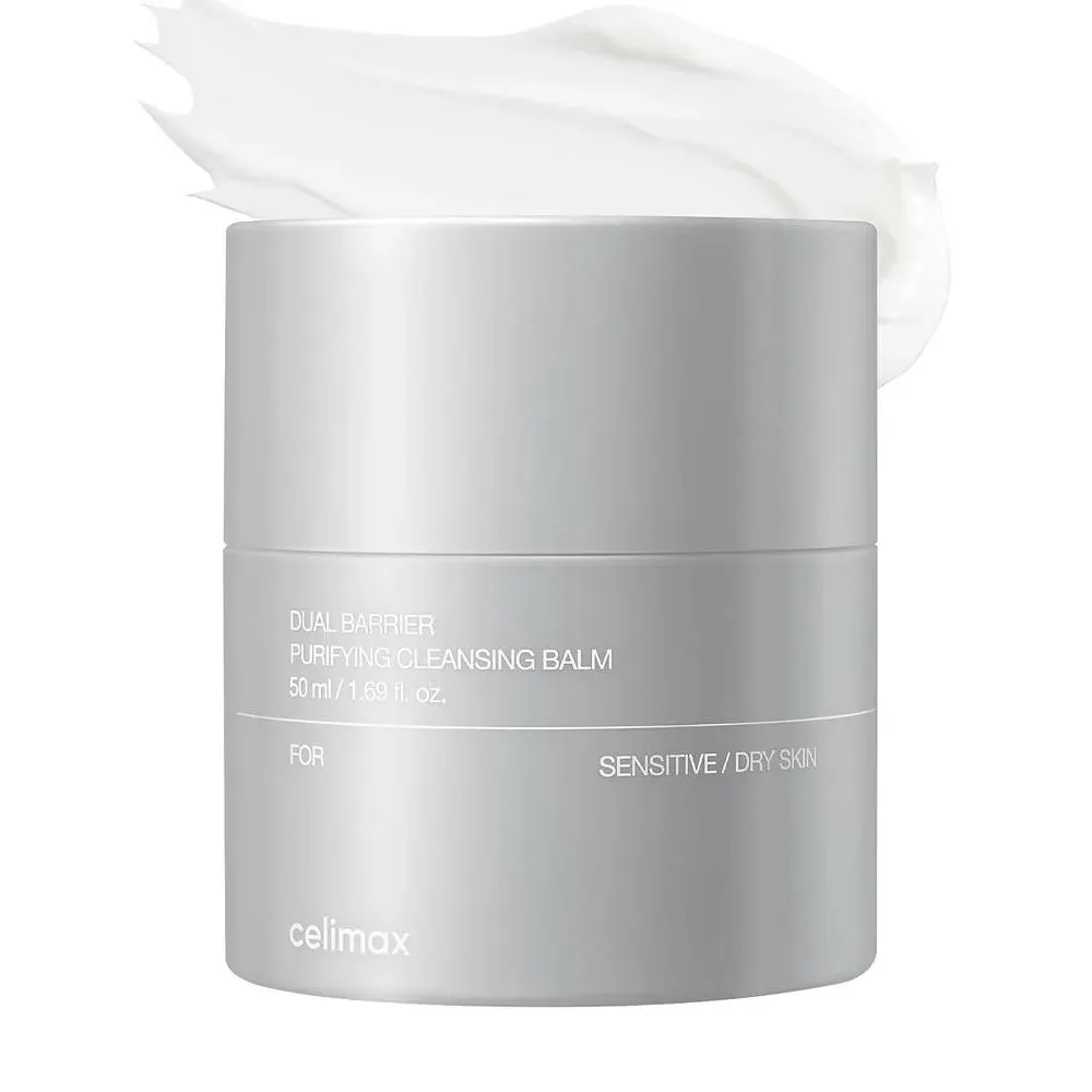 Нежный гидрофильный бальзам-щербет с церамидами Celimax Dual Barrier Purifying Cleansing Balm Нежный гидрофильный бальзам-щербет с церамидами Celimax Dual Barrier Purifying Cleansing Balm