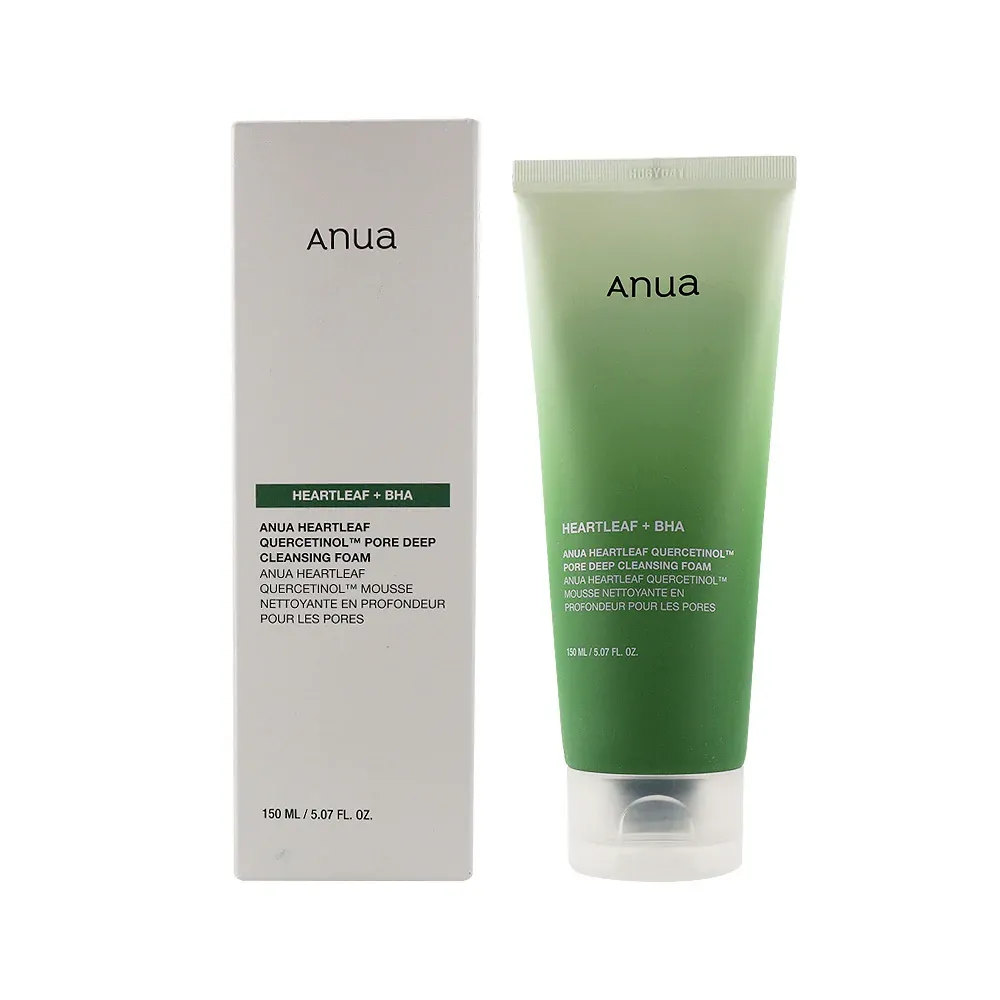 Пенка-скраб с хаутюйнией для очищения пор Anua Heartleaf Quercetinol Pore Deep Cleansing Foam Anua Heartleaf Quercetinol Pore Deep Cleansing Foam 4