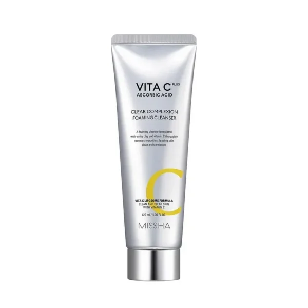 Пенка для умывания с витамином С Missha Vita C Plus Clear Complexion Foaming Cleanser