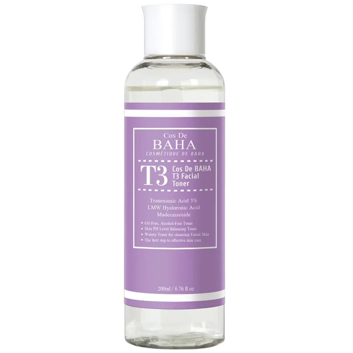 Тонер от пигментации с транексамовой кислотой Cos de Baha T3 Facial Toner Тонер от пигментации с транексамовой кислотой Cos de Baha T3 Facial Toner