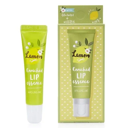 Фруктовая эссенция для губ с маслом ши и витаминами Welcos Around Me Enriched Lip Essence