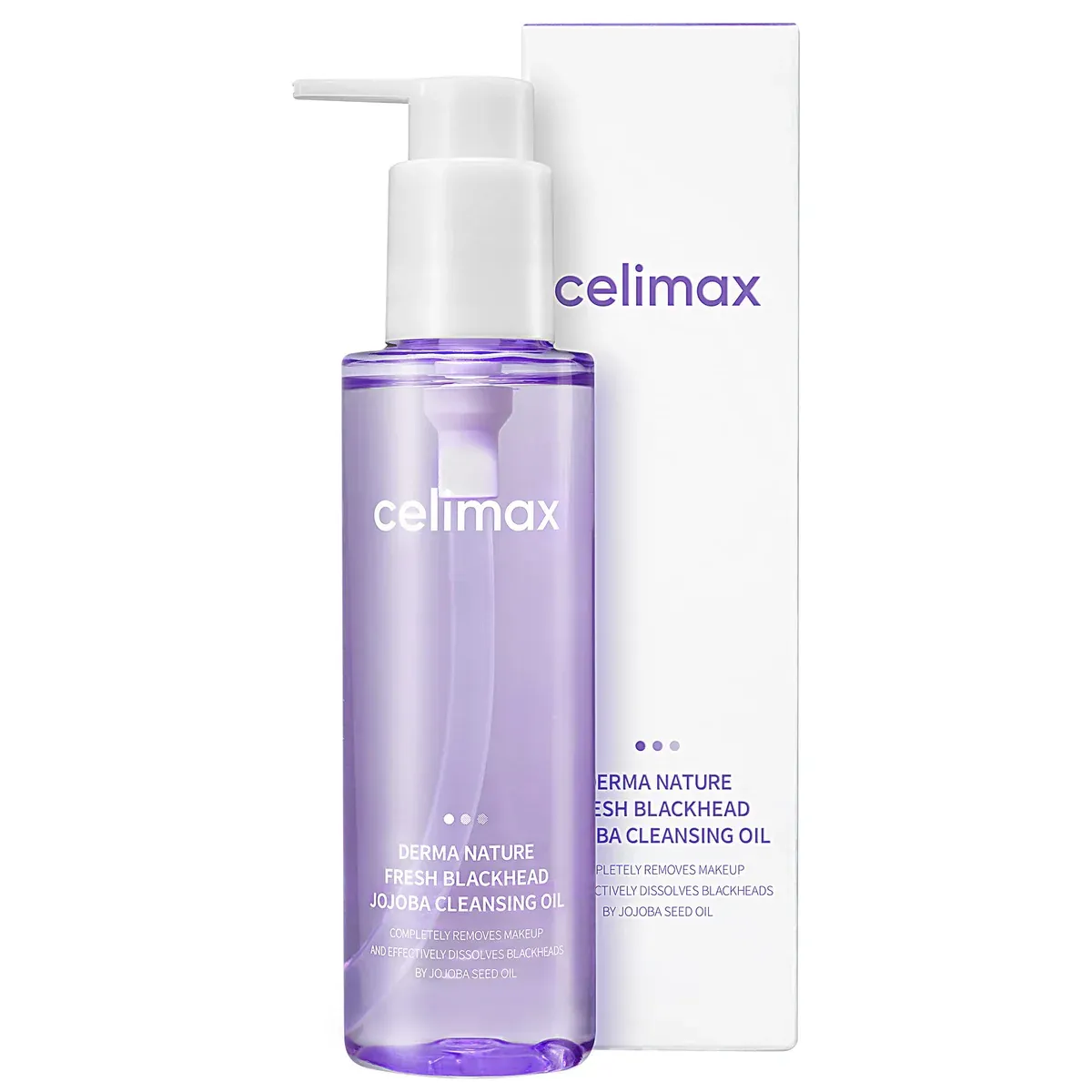 Гидрофильное масло против чёрных точек Celimax Derma Nature Fresh Blackhead Jojoba Cleansing Oil Гидрофильное масло против чёрных точек Celimax Derma Nature Fresh Blackhead Jojoba Cleansing Oil