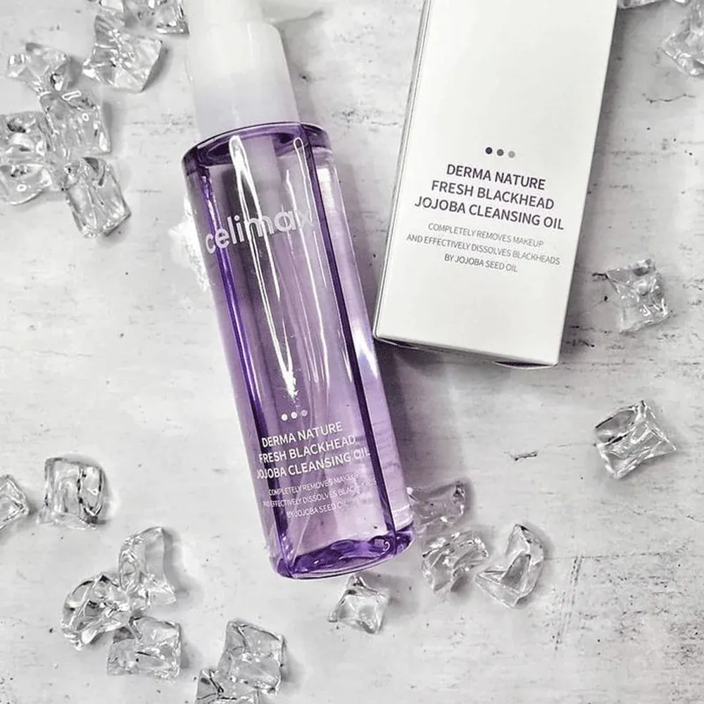 Гидрофильное масло против чёрных точек Celimax Derma Nature Fresh Blackhead Jojoba Cleansing Oil Celimax Derma Nature Fresh Blackhead Jojoba Cleansing Oil 4