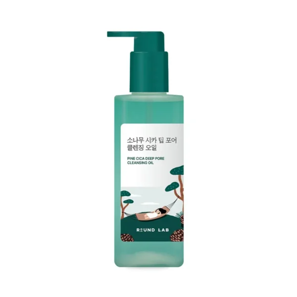 Гидрофильное масло с экстрактом сосны Round Lab Pine Cica Deep Pore Cleansing Oil
