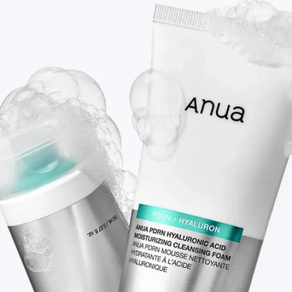 Anua PDRN Hyaluronic Acid Moisturizing Cleansing Foam 2