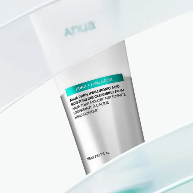 Мягкая увлажняющая пенка для умывания с ПДРН Anua PDRN Hyaluronic Acid Moisturizing Cleansing Foam Anua PDRN Hyaluronic Acid Moisturizing Cleansing Foam 3