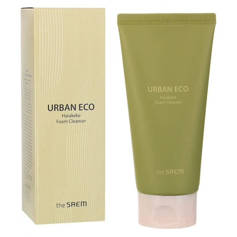 Успокаивающая пенка с экстрактом льна The Saem Urban Eco Harakeke Foam Cleanser The Saem Urban Eco Harakeke Foam Cleanser 2