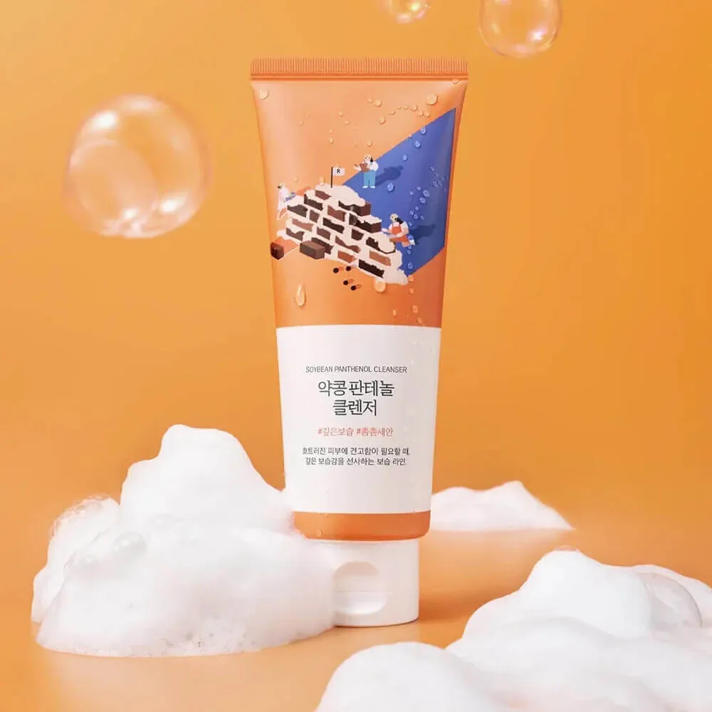 Пенка для умывания с чёрной соей и пантенолом Round Lab Soybean Panthenol Cleanser Round Lab Soybean Panthenol Cleanser 4