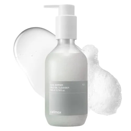 Мягкий гель для умывания с комплексом церамидов Celimax Dual Barrier Mild Gel Cleanser