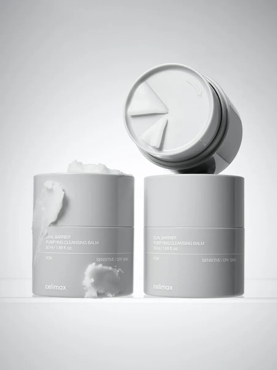 Нежный гидрофильный бальзам-щербет с церамидами Celimax Dual Barrier Purifying Cleansing Balm Celimax Dual Barrier Purifying Cleansing Balm 2