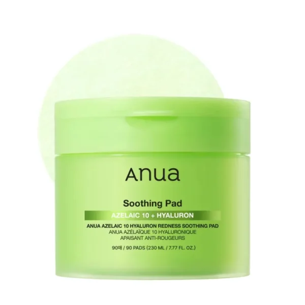 Anua Azelaic Acid 10 Hyaluron Redness Soothing Pad