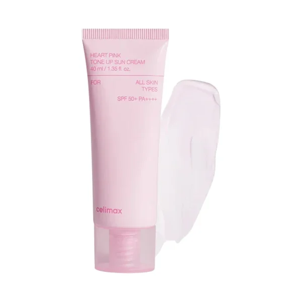 Celimax Heart Pink Tone Up Sun Cream SPF50+ PA++++