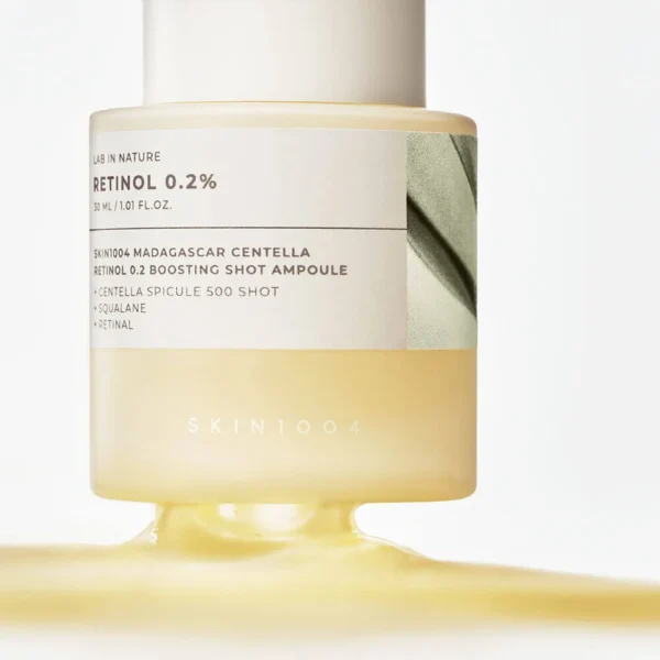 SKIN1004 Madagascar Centella Retinol 0.2 Boosting Shot Ampoule фото 2