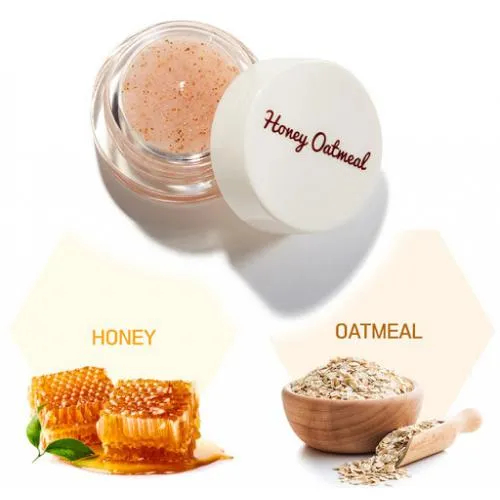 The Saem Honey Oatmeal Lip Scrub 2