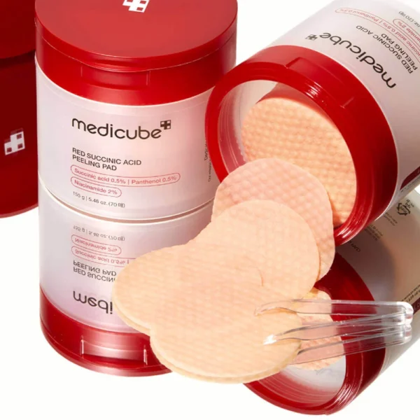 medicube Red Succinic Acid Peeling Pad фото 2