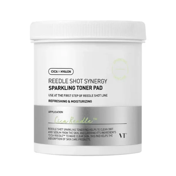 VT Cosmetics Reedle Shot Synergy Sparkling Toner Pad