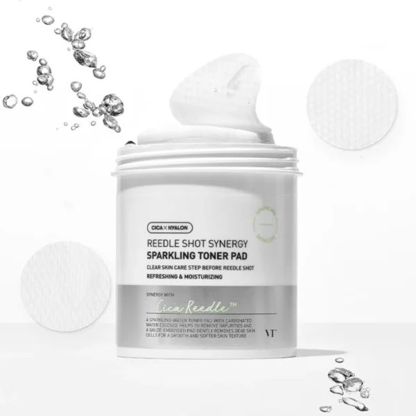 VT Cosmetics Reedle Shot Synergy Sparkling Toner Pad фото 2